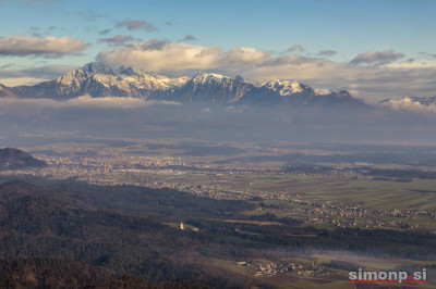 Pogled čez Sorško polje